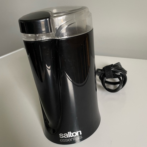 Salton Essentials Coffee, Spice & Herb Electric Grinder in Black - Picture 1 of 13